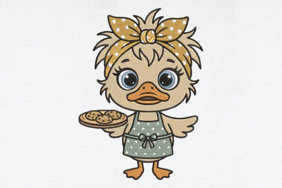 Baby Duck Embroidery: A Craft Fair Review