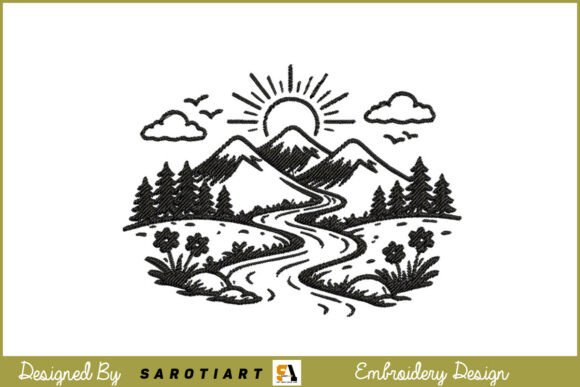 Camping Themed Modern Embroidery Design Review