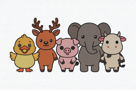Cute Animal Embroidery Design Review for Craft Fairs