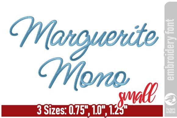 Review: Marguerite Monoline Embroidery Font - S