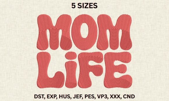 Reviewing Mom Life Embroidery Design for Etsy