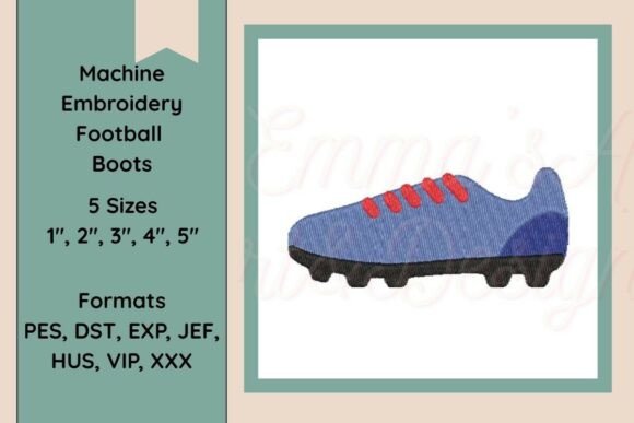 Soccer Boot Embroidery Design Review