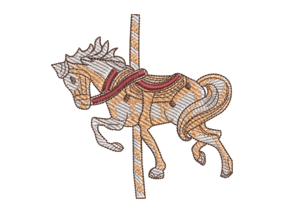 Vintage Horse Embroidery: A Seasonal Design Review
